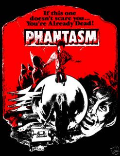 Phantasm T Shirt Horror Movie Tall Man Coscarelli