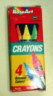  RoseArt Crayons Set of 4