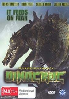 Dinocroc New PAL Cult DVD Costas Mandylor Kevin ONeill