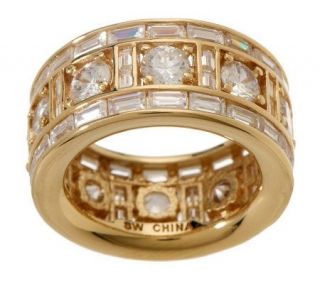 Smithsonian Simulated Diamond Eternity Band Ring —
