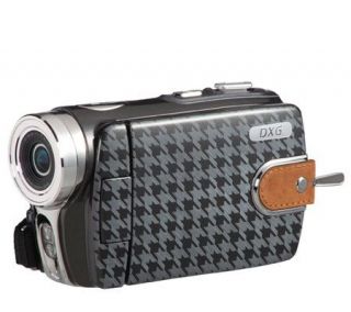 DXG 534VW HD 720p Luxe Chelsea Camcorder   Black/White —