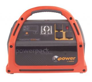 XPower Portable Powerpack with 600 Watt Inverter and Jumpstarter