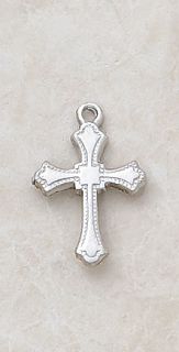  Silver Cross Necklace Faith Fashion Jewelry Pendant Christian