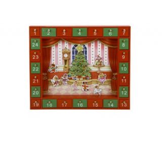 Wooden Nutcracker Suite Advent Calendar Set —