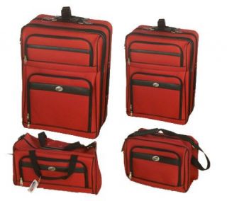 American Tourister 1200D 4 Piece Luggage Set —
