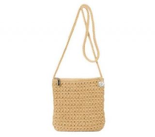 The Sak Classic Crochet Mini Crossbody Bag —