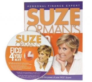 Suze Ormans FICO 4 You Kit 4 FICO Scores & Credit Bureau Reports