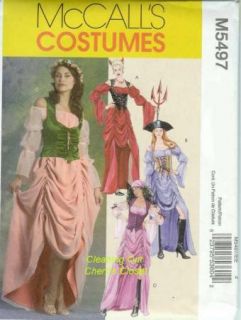  Devil Wench Costume 14 16 18 20 Uncut Sewing Pattern 5497 New