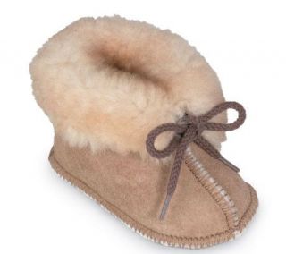 Minnetonka Infants Genuine Sheepskin Booties   A241283