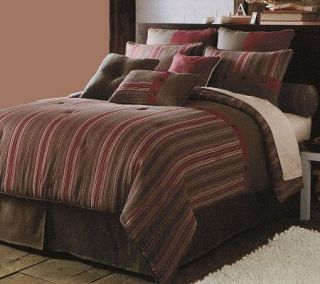 Home Reflections Wyatt 4 Piece King Comforter Set —