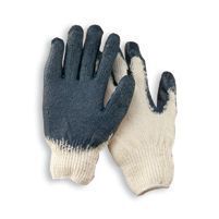 Ladies Rubber Coated Cotton Poly String Knit Glove