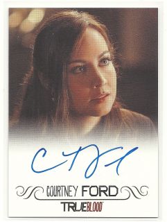 True Blood Premiere Courtney Ford Portia Bellefleur Auto Autograph
