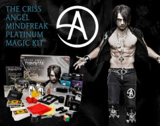 The Criss Angel Mindfreak Platinum Magic Kit Step by Step DVD