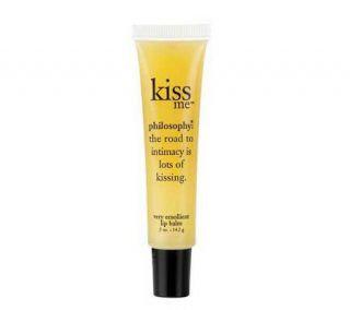 philosophy kiss me highly emollient lip ointment —