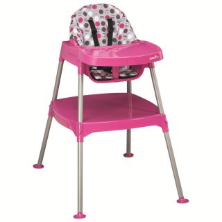 Evenflo Convertible High Chair   Pattern Dottie Rose   New