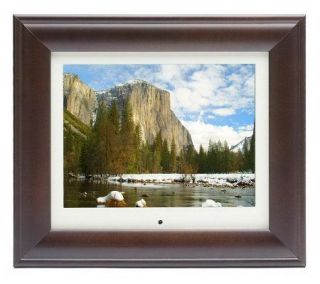 Diagonal Wood Digital Picture Frame with 128MB Internal Memory