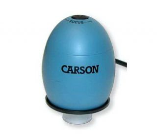 Carson MM480B Digital Microscope w/35X Zoom   Surf Blue —