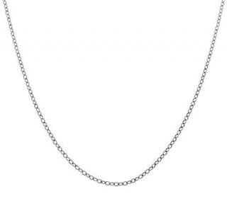 Carolyn Pollack Sterling 28 Textured Chain —