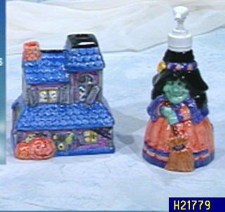 Choice of Halloween Soap Dispenser & Votive Sets —