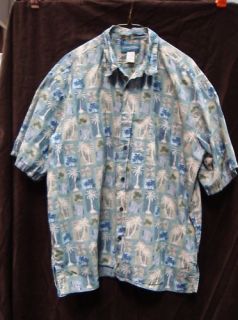 Cooke Street Honolulu Hawaiian Hawaii Cotton Shirt XL