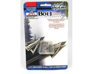 Excalibur Boltcutter SS Crossbow Broadhead Replacement Blades 150g