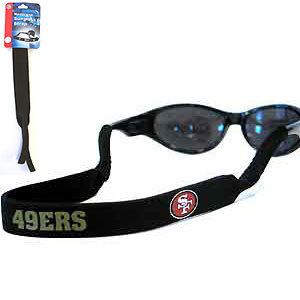  Francisco 49ers NFL Neoprene Sunglasses Holder Strap Croakies Retainer