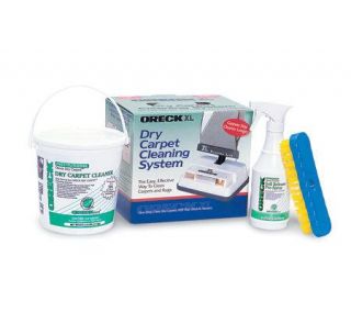 Oreck Dry Carpet Cleaning System —