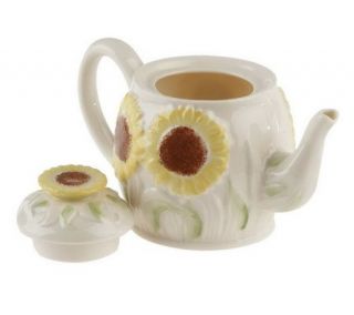 Belleek Choice of Floral Miniature Teapots —