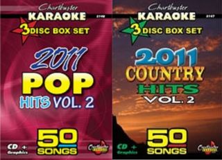 2011 COUNTRY POP HITS v2 KARAOKE CHARTBUSTER CDG 100 AWESOMES SONGS 6