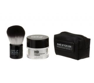 MAKE UP FOR EVER HD Microfinish Powder w/HD Kabuki Brush —