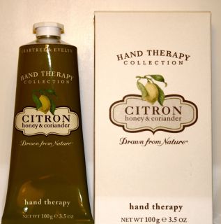 Crabtree Evelyn Citron Ultra Moisturising Hand Therapy Cream 100g 3 5
