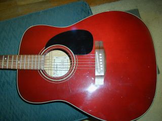 Takamine 6 String Acoustic Guitar with Carrying Case