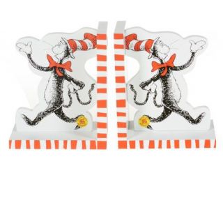 Dr. Seuss Cat in the Hat Bookends —