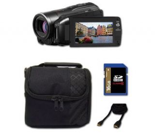 Canon VIXIA HF M30 HD Camcorder Kit w/ 16GB SDCard —