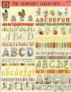 The Alphabet Collection Counted Cross Stitch Pattern
