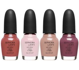 Sephora by OPI Set of 4 ClassicallyChic Nail Colour Collection