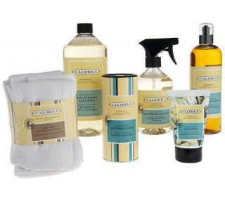Caldrea 11 Piece Scented Home Cleaning Essentials Set —