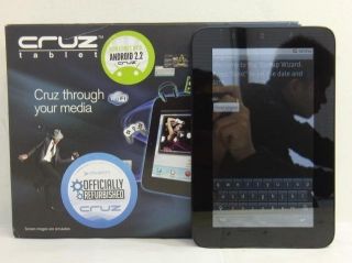  T103 7 inch Android 2 2 Cruz Tablet Touchpad Black E Reader