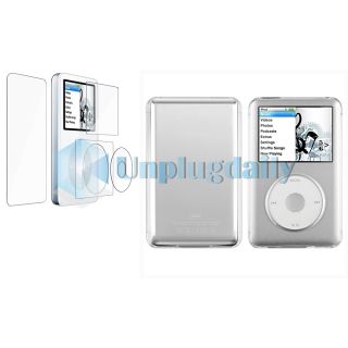 Clear Hard Case Skin Cover Protector for iPod Classic 80GB 120GB 160GB