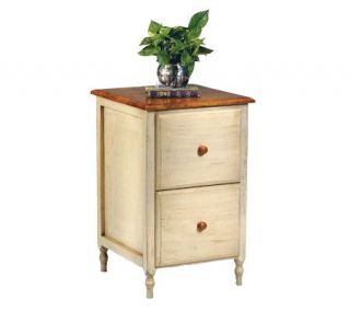 Country Cottage Solid Wood File Cabinet by Office Star —