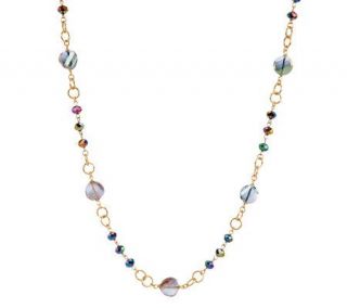 Joan Rivers Shimmering Elegance 60 Necklace w/ 3 Extender —