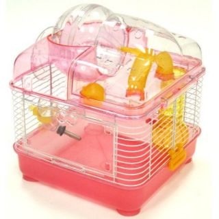  YML Clear Plastic Hamster Mice Cage