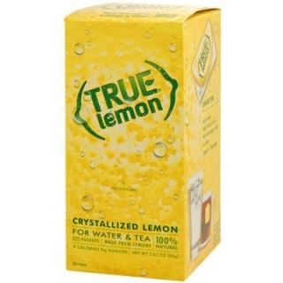 True Lemon 100 Natural Crystallized Fruit Flavor 100ct