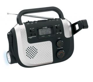 Jensen Portable Self Powered AM/FM/NOAA WeatherBand Radio —