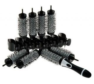 Calista Tools Set of Eight 2_Blowout Detachable Styling Brushes 