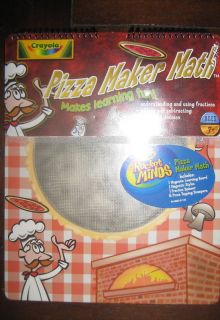CRAYOLA PIZZA MAKER MATH GAME   Fractions  Centers  NEW