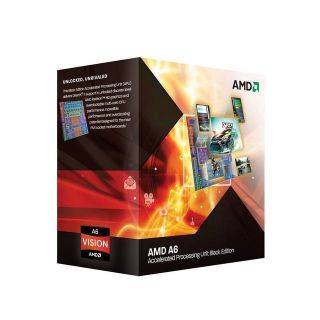 AMD A6 x4 Quad Core A6 3670K APU 2 7 GHz FM1 Retail Black Edition