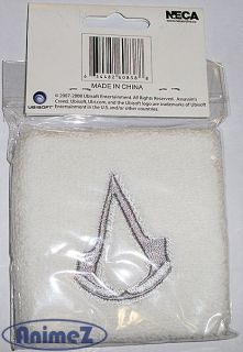 Assassins Creed Double Sided Terrycloth Wristband New