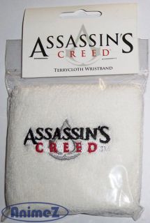 Assassins Creed Double Sided Terrycloth Wristband New