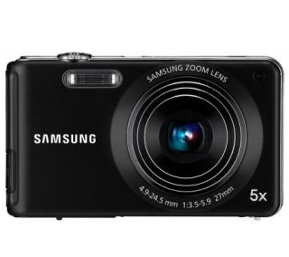 Samsung TL110 14.2MP Ultra Slim Digital Camera Black —